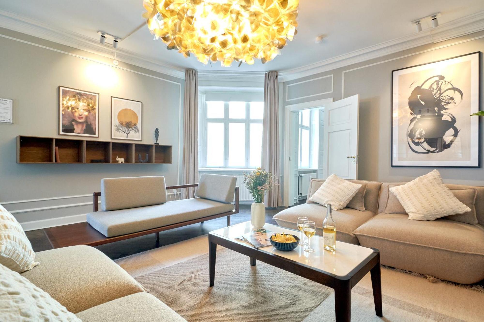 220Sqm Designer Apt - Copenhagen City Center - Private Balcony Luaran gambar
